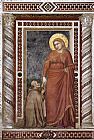 Unknown Life of Mary Magdalene Mary Magdalene and Cardinal Pontano By Giotto di Bondone painting